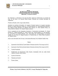 ACTA SESION EXTRAORDINARIA DE CONCEJO - Municipalidad ...