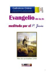 Descargar PDF Evangelios mes de Noviembre - Catholicos Online