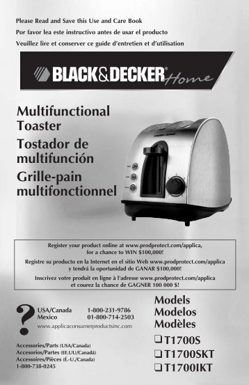 Multifunctional Toaster Tostador de multifunción Grille-pain ...