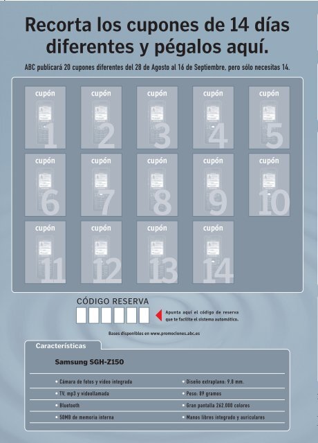 Promoción de ámbito nacional. Unidades limitadas a 50.000 - ABC.es