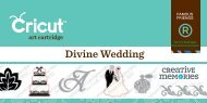 Divine Wedding - Cricut