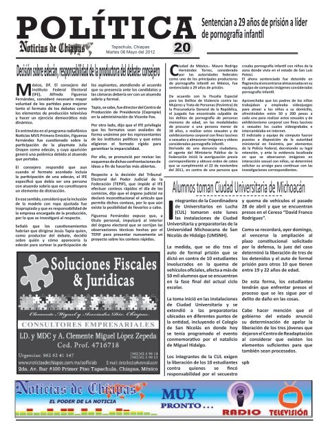 opinión - Noticias de Chiapas
