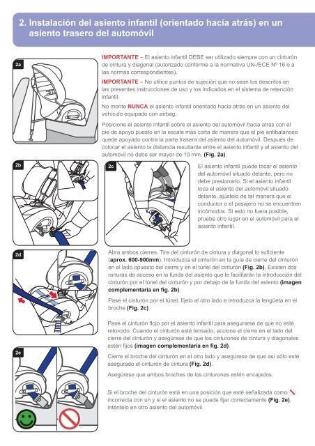 SillaCocheBebe.com | Manual de instrucciones | Britax Multi-Tech II