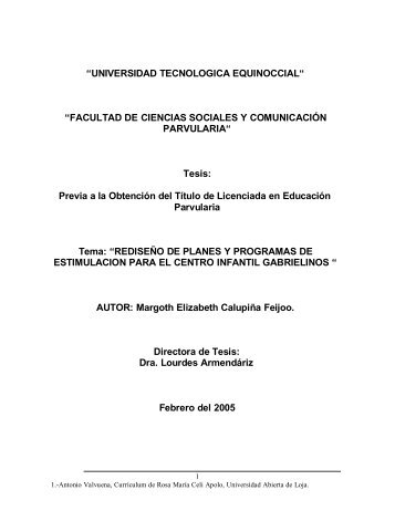 Tesis - Universidad Tecnológica Equinoccial