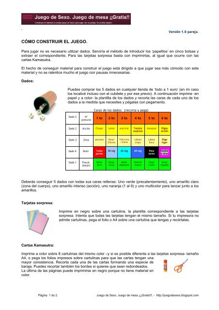 Cómo construir el juego