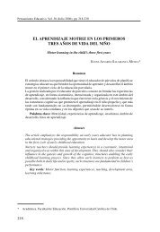 el aprendizaje motriz en los primeros tres años de vida del niño