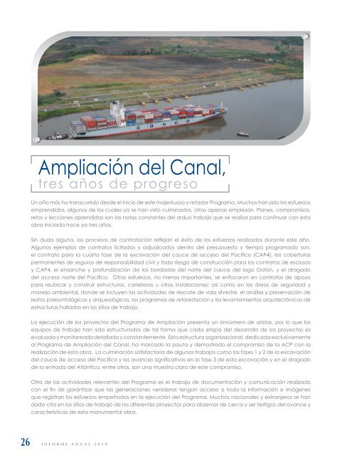 Pancanal.com - Canal de Panamá