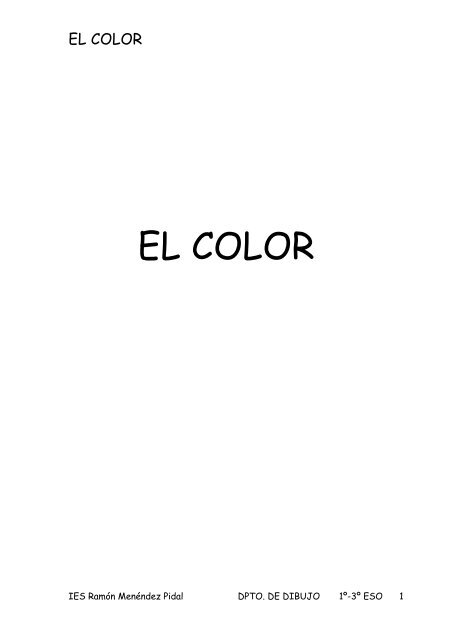 EL COLOR