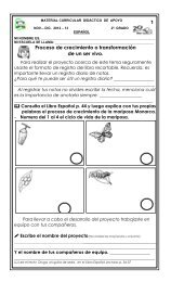 Proceso de crecimiento o transformación de un ser vivo. 1