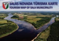 TOURISM MAP OF SALA MUNICIPALITY - Salas Novads