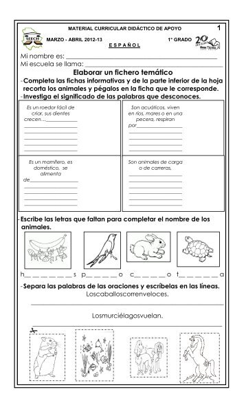 Primero - Dirección de Educación Primaria