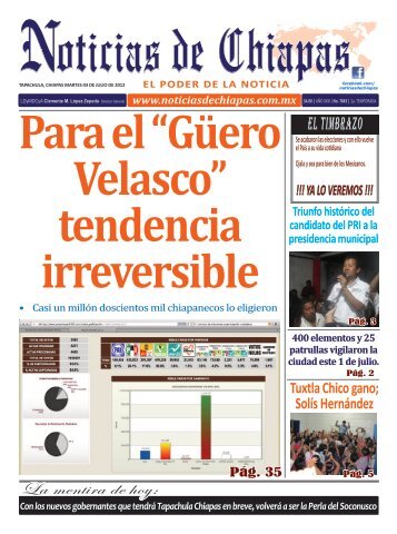 EL TIMBRAZO - Noticias de Chiapas