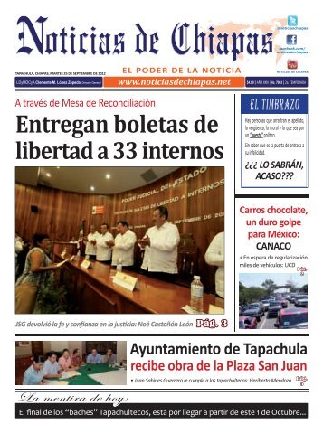 ELECTRONICA 25 DE SEPTIEMBRE 2012.indd - Noticias de Chiapas