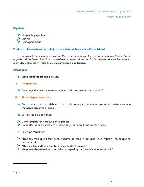 Resolver problemas, aprender matemáticas… y ... - Guias de Estudio