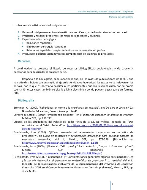 Resolver problemas, aprender matemáticas… y ... - Guias de Estudio