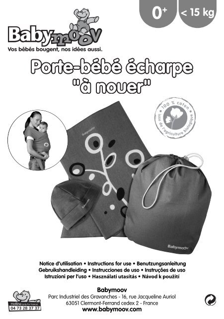 Guide écharpe de portage - Portage bébé