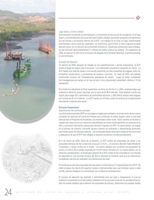 INFORME ANUAL - Canal de Panamá