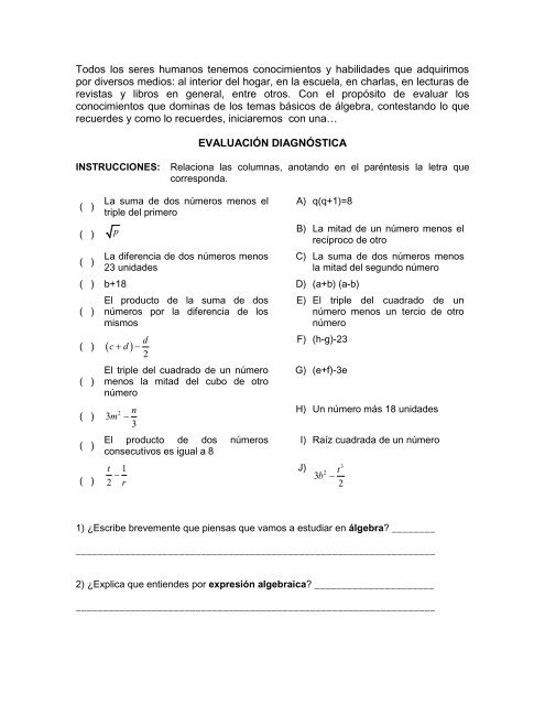 Trinomio De La Forma X2bxc Ejercicios Resueltos Pdf