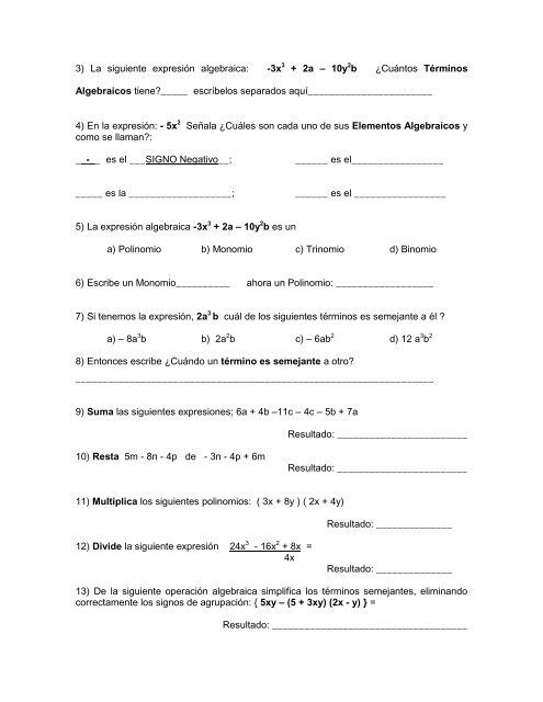 GUÍA DIDÁCTICA DE ÁLGEBRA 1a parte.pdf - CBTa 233