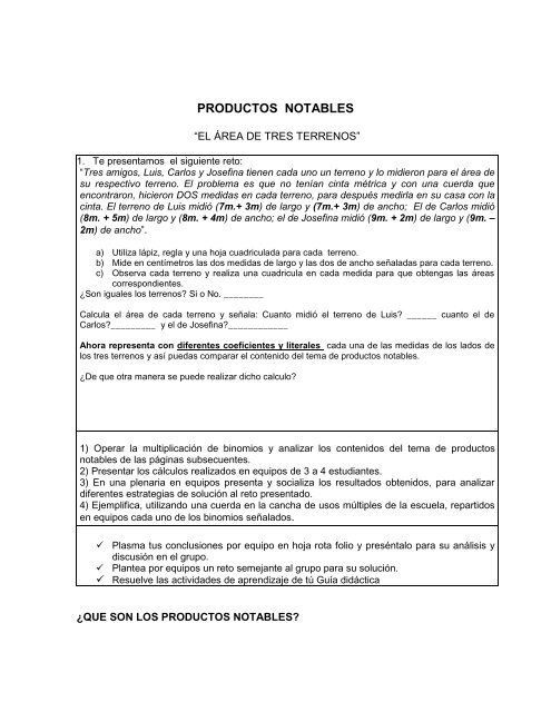 GUÍA DIDÁCTICA DE ÁLGEBRA 1a parte.pdf - CBTa 233