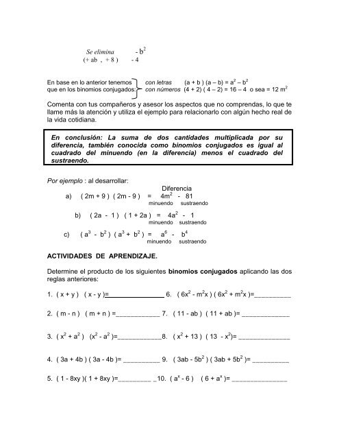 GUÍA DIDÁCTICA DE ÁLGEBRA 1a parte.pdf - CBTa 233