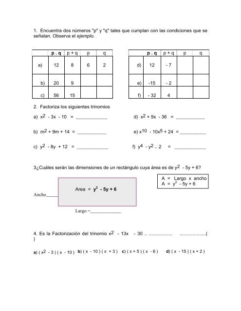 GUÍA DIDÁCTICA DE ÁLGEBRA 1a parte.pdf - CBTa 233