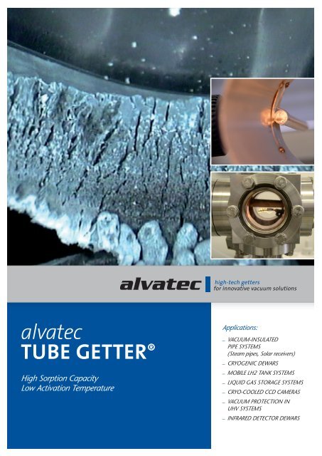 alvatec TUBE GETTER®