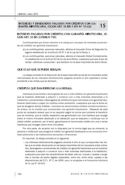 INTERESES Y DIVIDENDOS PAGADOS POR ... - Legal Publishing