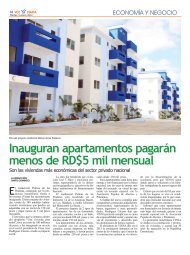 Inauguran apartamentos pagarán menos de RD$5 mil ... - Voz Diaria