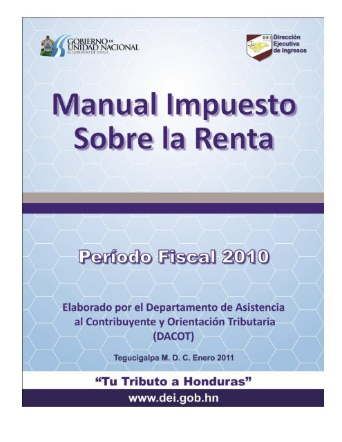 manual aplicación impto sobre la renta - Dirección Ejecutiva de ...