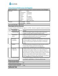 Ficha técnica PTAR Lomas del Pagador - aguatuya