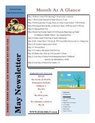 May Newsletter - the Wauconda Community Unit School District 118 ...