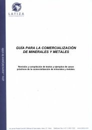 guía para la comercialización de minerales y metales - Asociación ...