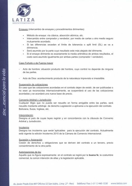 guía para la comercialización de minerales y metales - Asociación ...