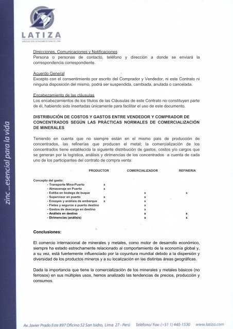 guía para la comercialización de minerales y metales - Asociación ...