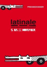 Special Guests der Latinale 2008 - Instituto Cervantes Berlin