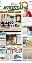Guicho Domínguez llenó el parque Juárez - Diario de Acayucan