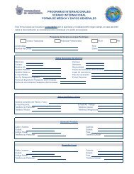 Hoja de Datos Generales y Forma Médica