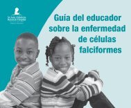 Guía del educador sobre la enfermedad de células falciformes