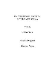 UNIVERSIDAD ABIERTA INTERAMERICANA TESIS ... - Vaneduc