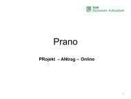 Prano-Handbuch zur Antragstellung - Sächsische AufbauBank