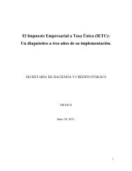 Evaluación IETU - Secretaría de Hacienda y Crédito Público