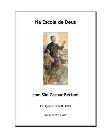 Na Escola de Deus - Congregação dos Sagrados Estigmas