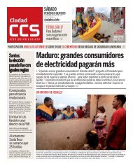 Maduro: grandes consumidores de electricidad pagarán más