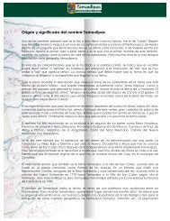 Origen y significado del nombre Tamaulipas - Gobierno del Estado ...