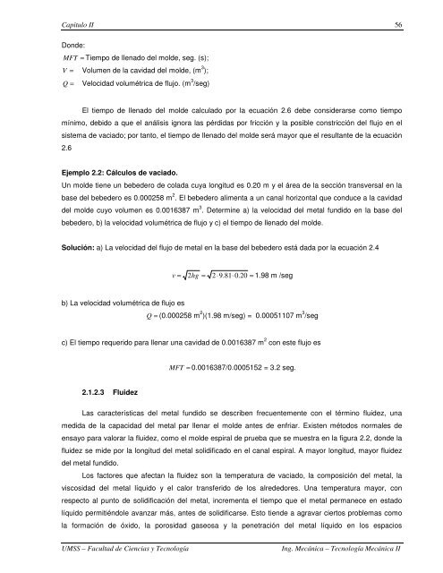 CAPÍTULO II - Materias FCyT UMSS