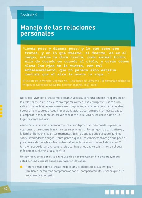 Aprendiendo a vivir con trastorno bipolar: - Neurocienciasonline.com