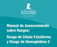 Rasgo de Célula Falciforme y Rasgo de Hemoglobina C - St. Jude ...