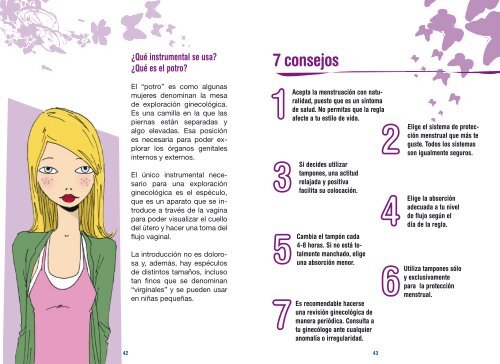 Ciclo menstrual y visita ginecológica - Sego