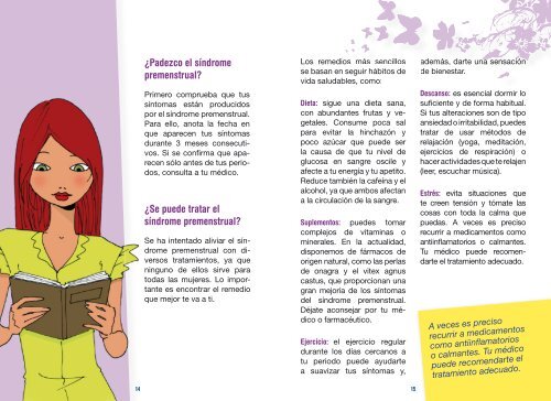 Ciclo menstrual y visita ginecológica - Sego